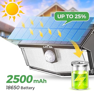 Buy 300 Led Solar Lights Outdoor Super Bright Flood Lamp With Motion Sensor And Higher Security Ip67 Waterproof 2500 Mah Battery Easy To Install Wireless Lantern For Patio Yard Garage 2 Pc Online In