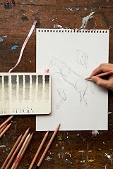 Talens Art Creation Sketchbook Pastel Pink 13x21 cm 80 Sheets 140 g/m² view 4