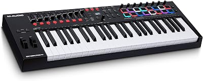 M-Audio Oxygen Pro 49 USB MIDI Keyboard Controller with NKS Beats Pads 8 Knobs
