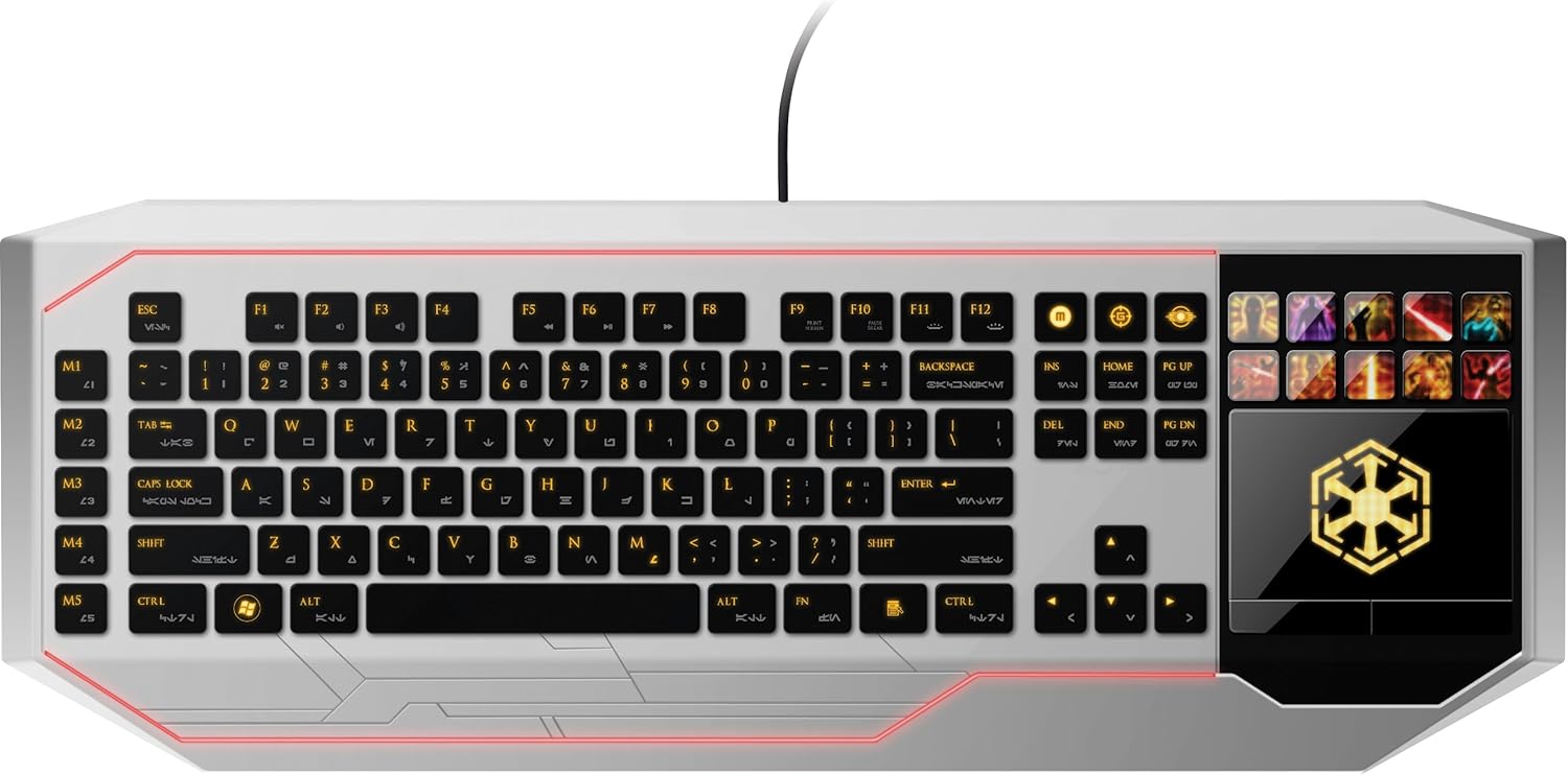 RAZER SWTOR GAMING KEYBOARD US LAYOUT Amazon.co.uk Electronics