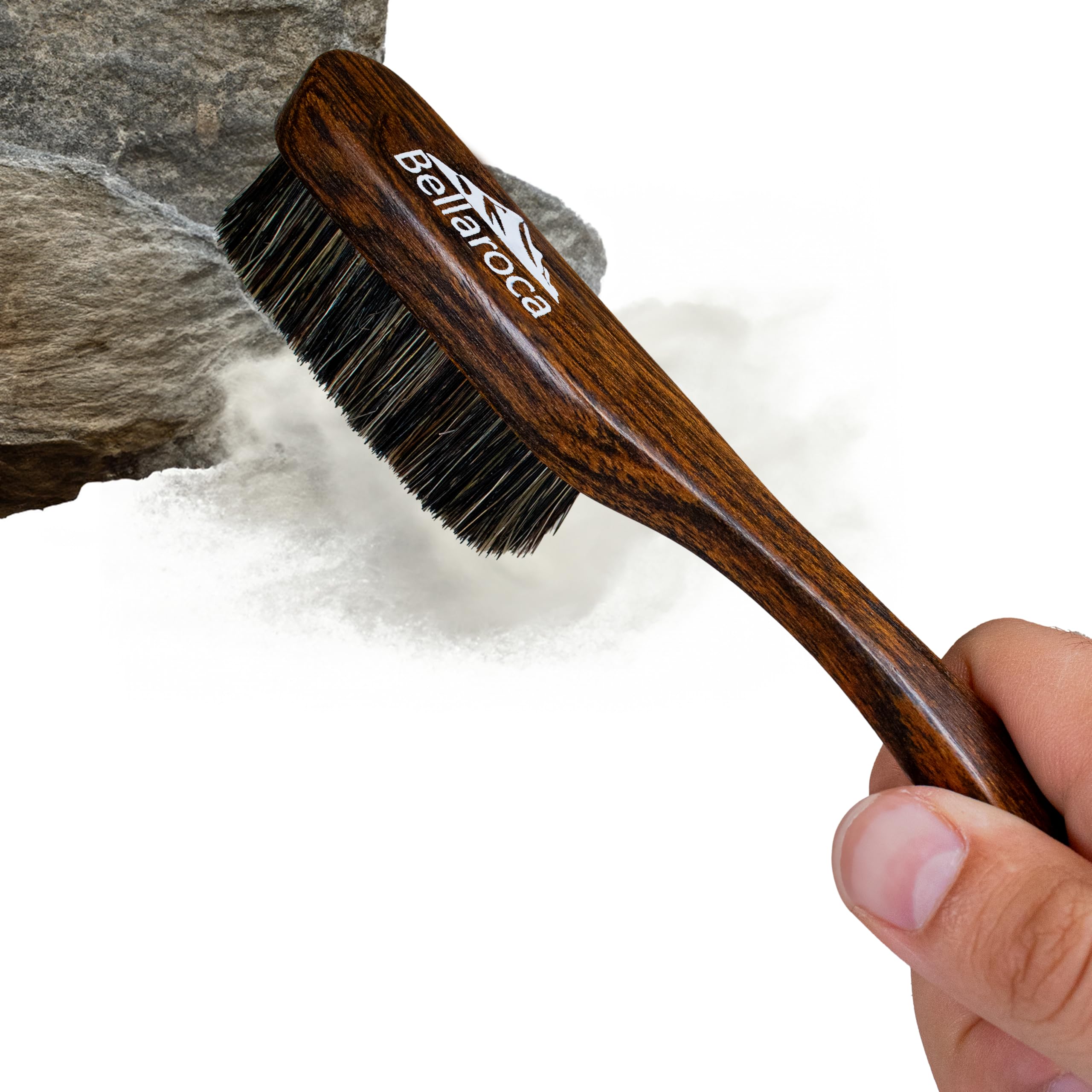 BELLAROCA® | Premium Climbing Brush with Rope, Ideal for Rock Climbing, Boulder or Rock - Magnesium Climbing Bag Complement