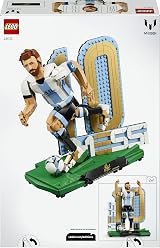 LEGO Editions Lionel Messi Football Legend 43015 3D Figure Display Kit view 8