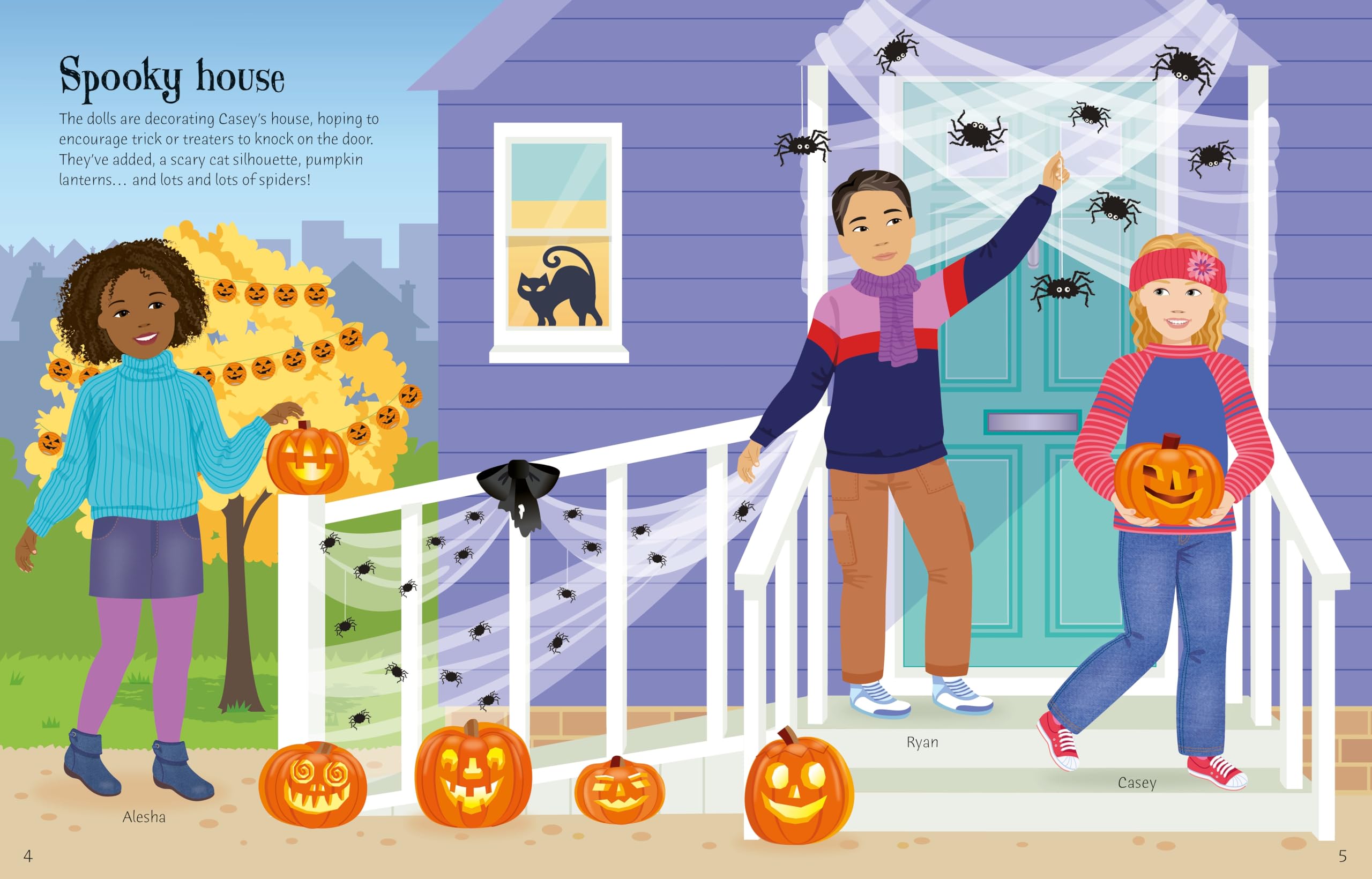 Sticker Dolly Dressing Trick or treat: A Whimsical Sticker Book for Halloween with Dress-Up Dolls and Fun Scenes, Create Your Own Trick or Treat Outfits! Jun 25, 2024