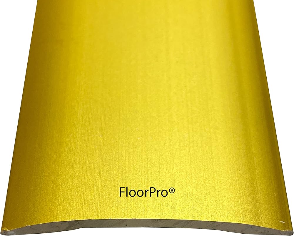 FloorPro Gold Self Adhesive Floor Cover Trim 3ft 37mm Joins Laminate Wood LVT