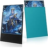 200 Pack Card Sleeves, Matte Dual Trading Card Sleeves with Opaque Back & Smooth Shuffle, Tear Resistant Card Protectors for 