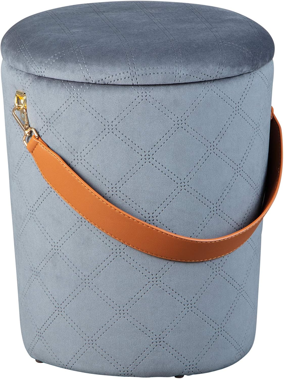 Inter Link Hocker Polsterhocker Pouf mit Stauraum und DesignGriff aus