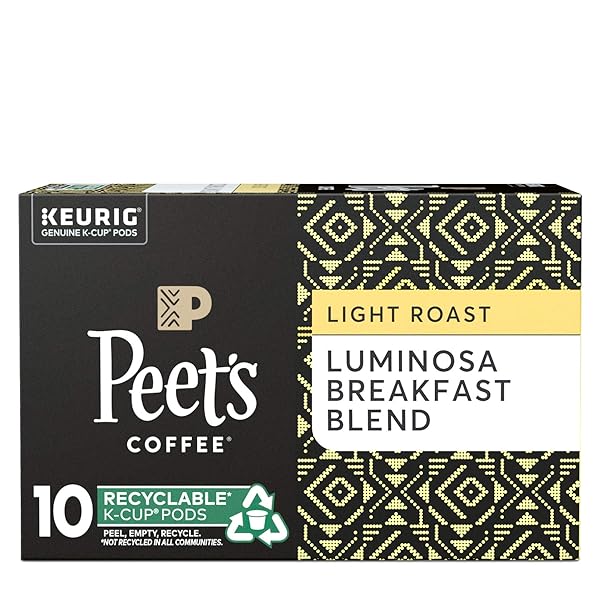 PEET’S COFFEE K-CUP PACK COLOMBIA LUMINOSA, 10CT