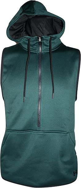 Amazon Co Jp Under Armour Uaストームアーマー フリース ノースリーブパーカー レディース M グリーン スポーツ アウトドア