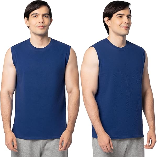 Joe's USA Pigment-Dyed Tank Tops-Amethyst-S at Amazon Men's