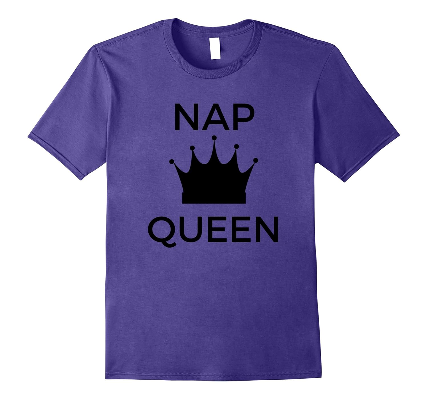 Nap Queen Crown T-shirt-Rose