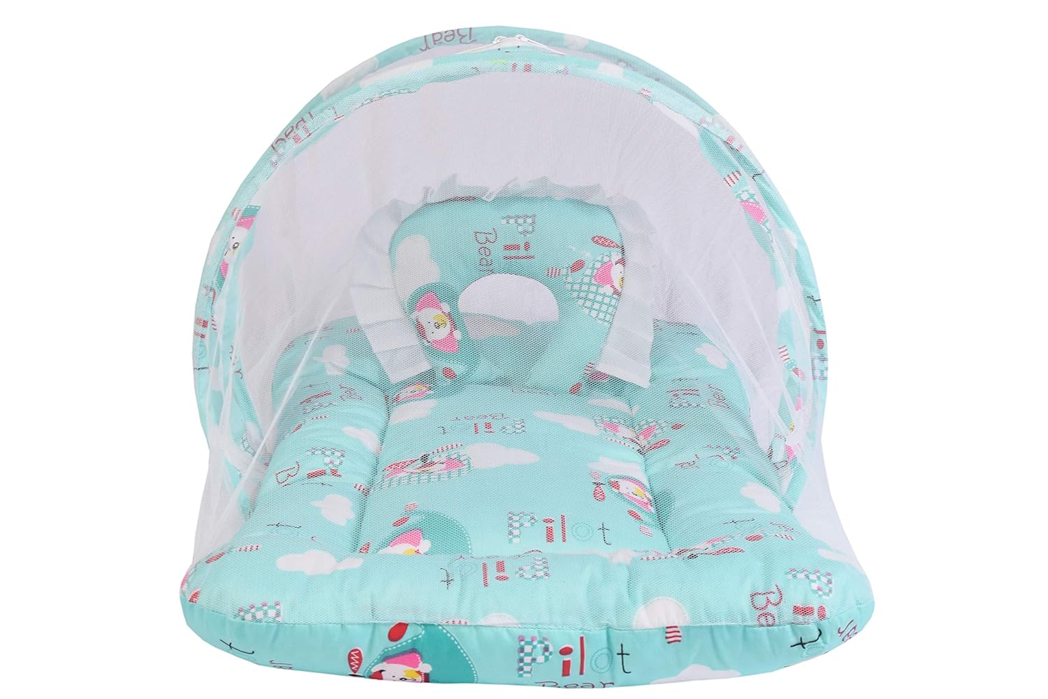 Buy Babloo New Born Baby Bedding Set Mattress with Mosquito Net (06