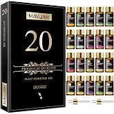 MAYJAM Tea Tree 20 Pcs Pure Essential Oil Gift Set, for Diffuser, Humidifiers, Skin Care, Massage, Fragrance Oil Scent for DIY Candle and Soap Making, Gift for Friend (5ML)