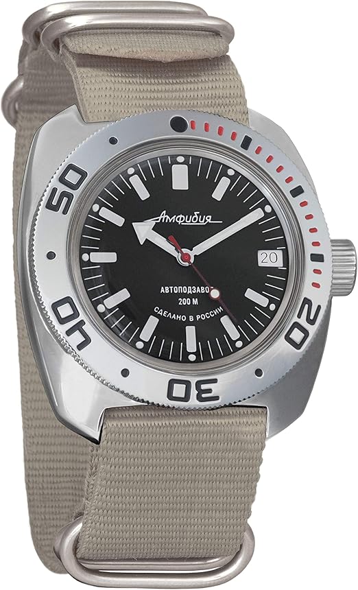 vostok amphibian automatic military diver