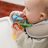 Nuby IcyBite Keys Teether Soothing 3+ Months Dual Surfaces Refrigerator Safe view 3