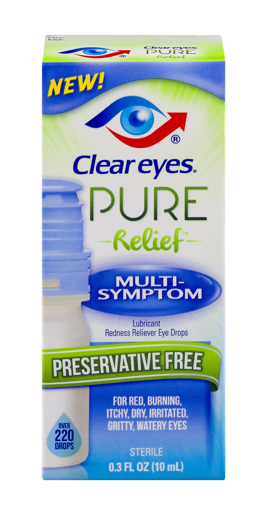 Clear Eyes Preservative Free Pure Relief for