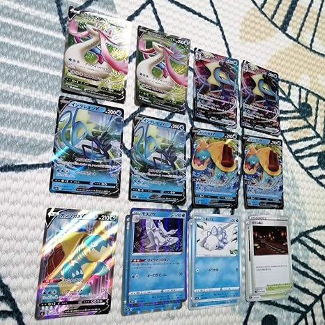 Amazon ポケモンカード インテレオンv Vmax デッキ ミロカロスv ルリナ Sr おもちゃ ホビー