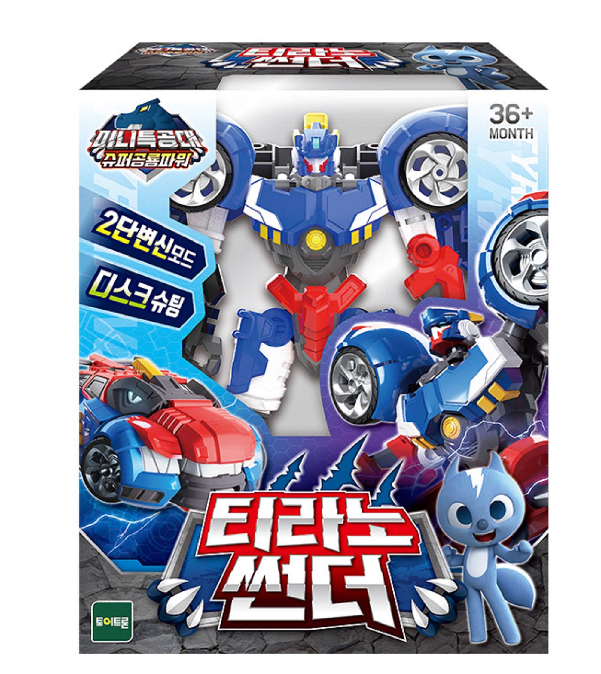 Buy MINI FORCE Miniforce Tyranno Thunder Super Dinosaur Power Action