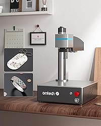 OMTech 60W MOPA Fiber Laser Engraver with