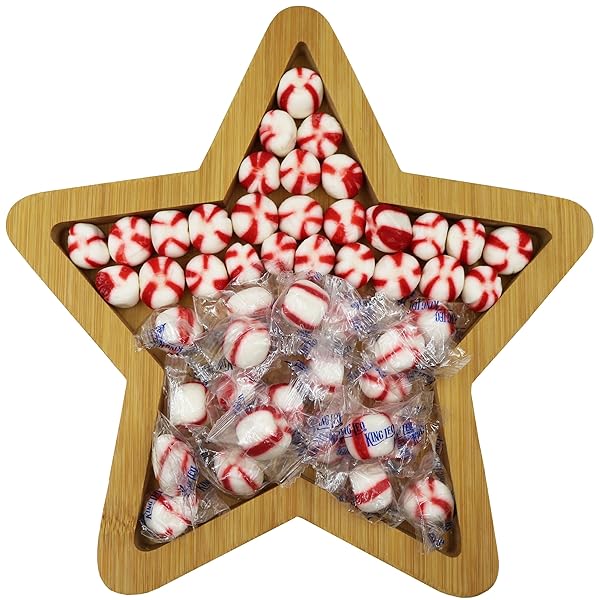 SOFT PEPPERMINT PUFFS, KING LEO CANDY (1.5 LB)