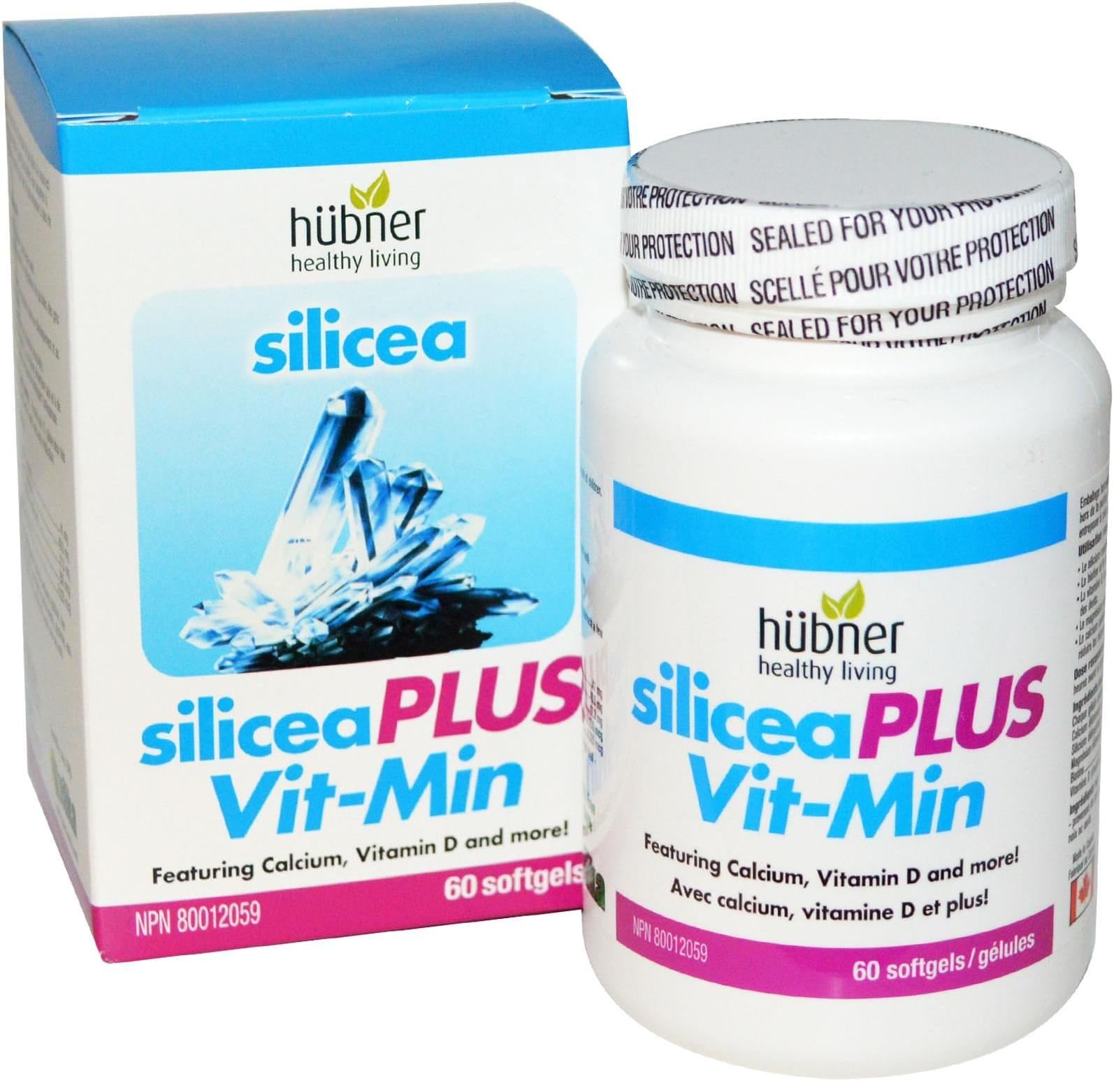 Hubner Silica PLUS Vit-Min 60 softgels