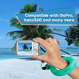 Nordic Flash Waterproof Camera Float Strap 2pk Turquoise Purple Floating Device view 4