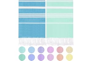 Widdonen Thin Turkish Beach Towel Quick Dry Absorbent Cotton Lightweight Bath Pool Towels Extra Large Oversized Sand Free Towel Beach Stuff Cloud Adults Gift