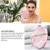 INNERNEED Soft Silicone Body Cleansing Brush Pink Exfoliating Massage view 7