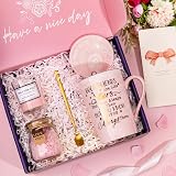 ALBISS Best Friend Gift Box Spa Set Coffee Mug Candle Bath Salts view 2