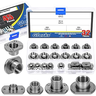 ALLSTAR Performance Weld-On Nuts – 1/2-13 Long – 4 Pack – ALL18552