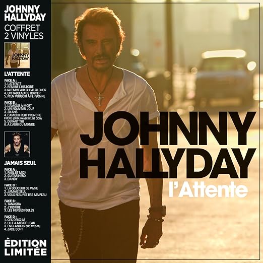 Coffret 2lp L Attente Jamais Seul Johnny Hallyday Johnny Hallyday Amazon Fr Musique