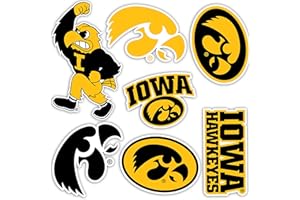 Desert Cactus University of Iowa Sticker Hawkeyes Vinyl Decals Laptop Water Bottle Car Scrapbook Sheet T2 (Type 2)