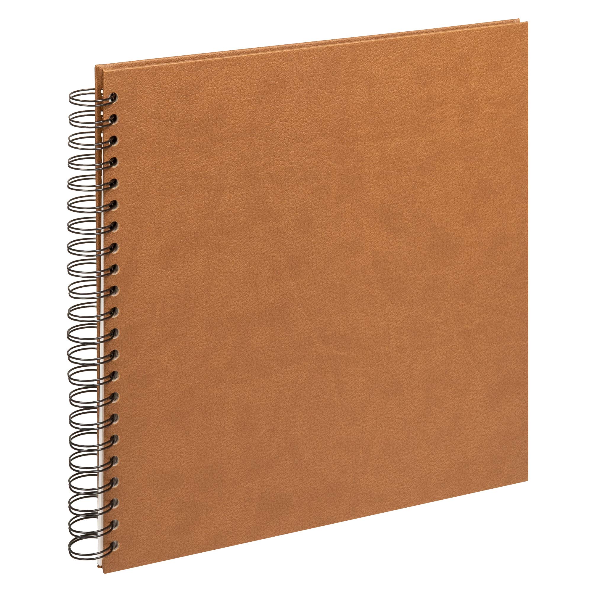 walther Design Photo Album Light Brown 30 x 30 cm Imitation Leather 6SK3030C20E