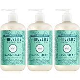 MRS. MEYER'S CLEAN DAY Hand Soap, Mint Scent, 12.5 Fl Oz Bottle - 3 Pack