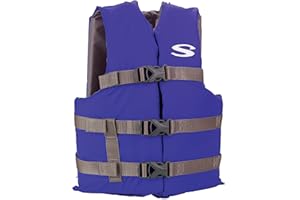 Stearns Kids Life Vest, USCG Approved Type III Life Jacket for Children Under 90lbs, Youth PFD for Boating, Swimming, Watersports, Pool, Beach, & More