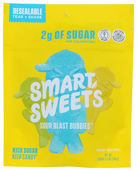 SMART SWEETS SOUR BLAST BUDDIES, 5.3 OZ