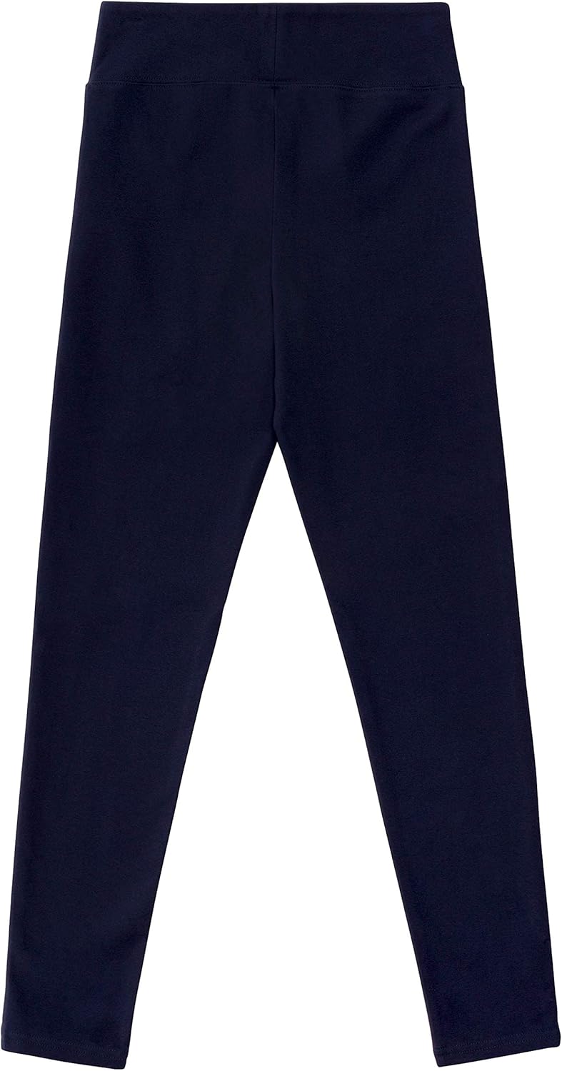 Fila Heritage Girls Athletic Stretch Jersey Legging with Color Blocking Kids Clothes: Clothing