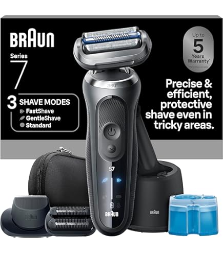 Amazon.com: Braun Series 9 Sport Shaver with Clean and Charge