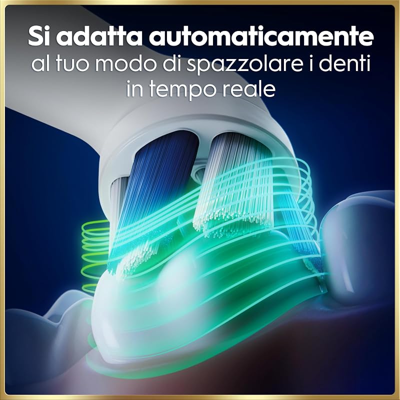 iO 9 Spazzolino Elettrico Ricaricabile, 1 Testine di Ricambio, Rosa