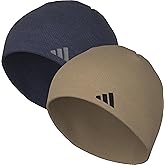 adidas Mens Beanie 2-Pack – Standard Fit Winter Knit Hat Skull Cap