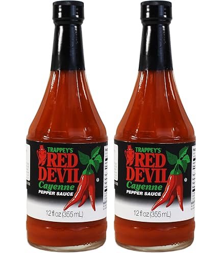 Amazon.com : Trappey's Hot Sauce, Red Devil, 32 Ounce, Pack of 2