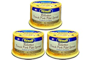 HÉNAFF From France Henaff French Pork Pate Spread 127 gr Pack of 3