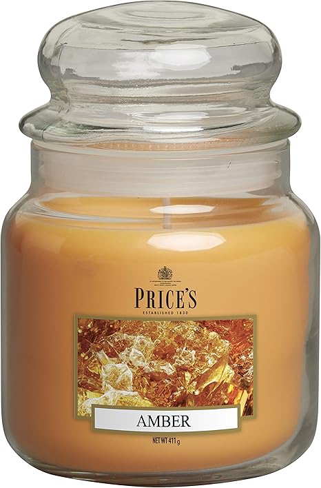 Durata 30 Ore in Confezione Regalo Home Deco London Candela profumata al Legno di spezie in Vetro Nero