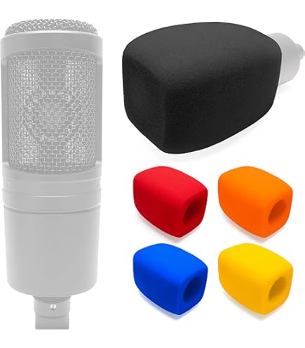 Amazon.com: LEFXMOPHY Orange AT2020 Pop Filter, Windscreen for
