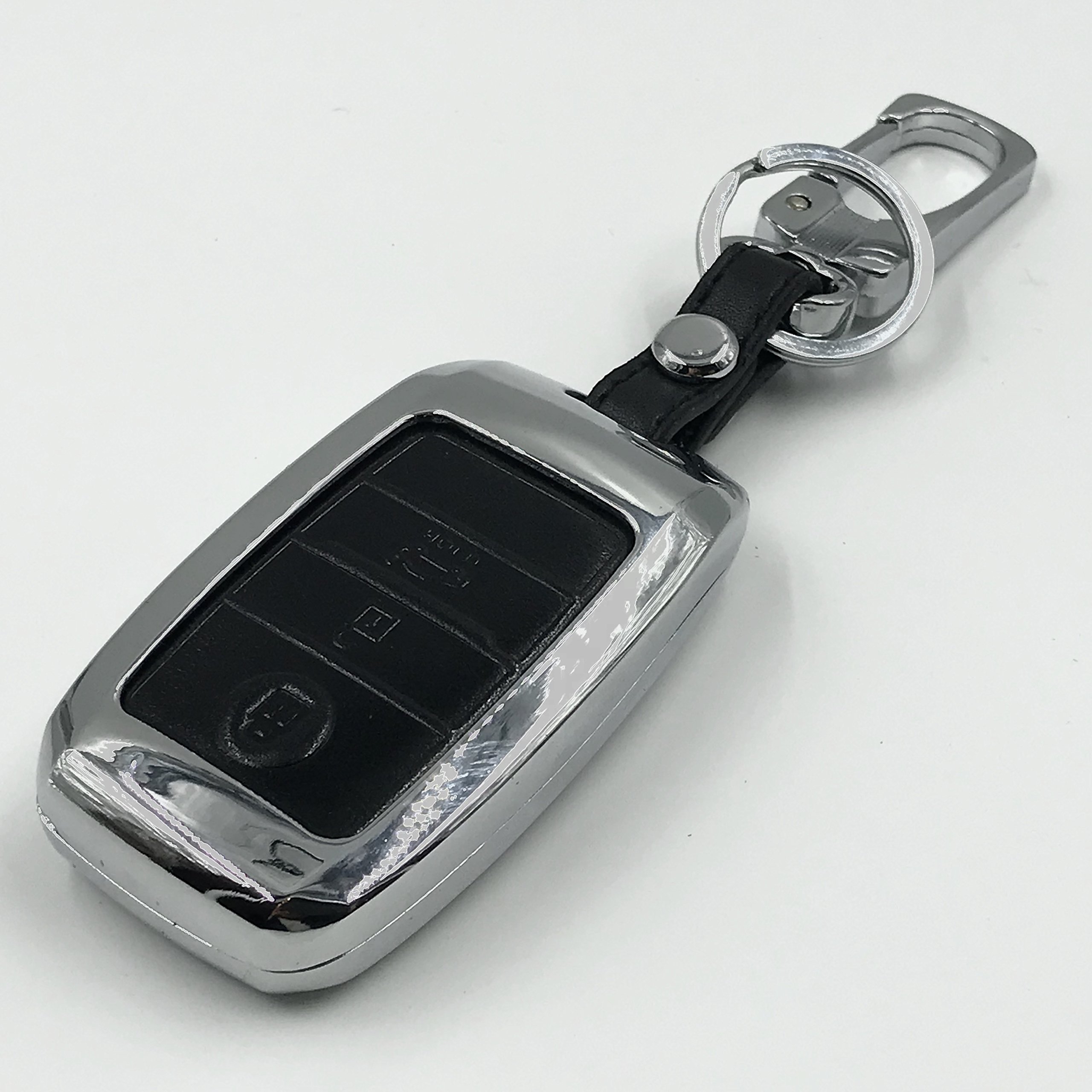 Lexus Car Accessories styling Zinc Alloy & Genuine Leather Folding