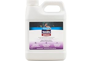 Farnam Vetrolin Horse Liniment for Muscle Soreness, Stiffness and Inflammation Relief on Horses, Helps Reduce Swelling, Aids in Pain Relief, 32 Oz.