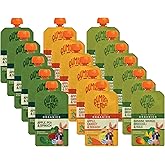 Peter Rabbit Organics Fruit Vegetable, Squeezable Pouches, 4 Ounce (Pack of 18)