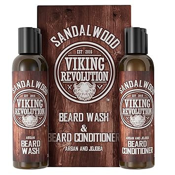 viking revolution beard wash