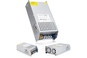 BOSYTRO 24V 62.5A 1500W DC Switching Power Supply Adapter PSU AC 110V / 220V-DC 24V Transformer Adapter, for 3D Printer,DC Motor,Medical Equipment, Computer Project of Industrial Power Supplies