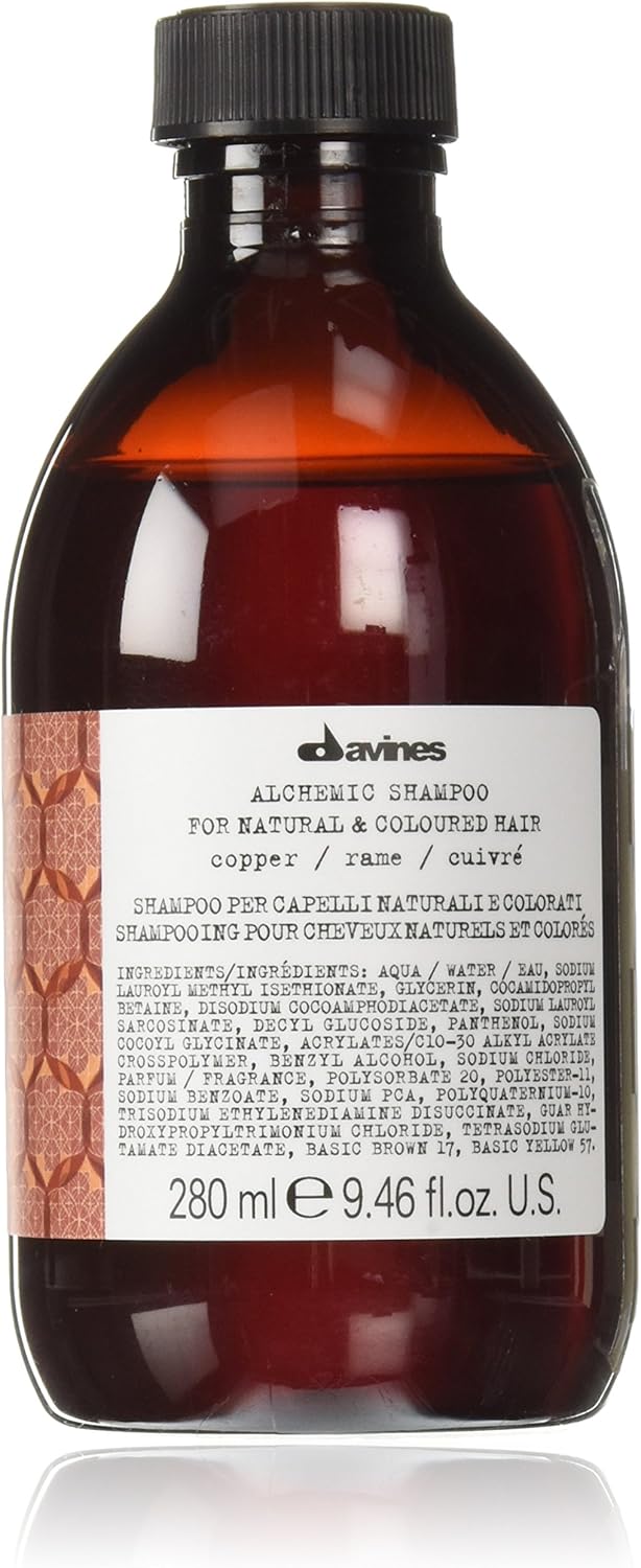 Davines Alchemic Shampoo, Copper, 280 ml (Pack of 1)
