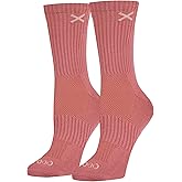 Odd Sox - Basix Heather Athletic Crew Socks - Knit Cotton Cushioned Breathable Arch Support - Unisex Sizing